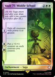 Vault 75: Middle School\nFallout Commander\nSingle\nMagic The Gathering