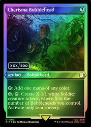 Charisma Bobblehead (Serial Number)\nFallout Commander - Serialized\nSingle\nMagic The Gathering