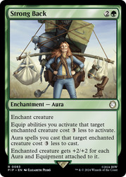 Strong Back\nFallout Commander\nSingle\nMagic The Gathering