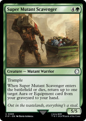 Super Mutant Scavenger\nFallout Commander\nSingle\nMagic The Gathering