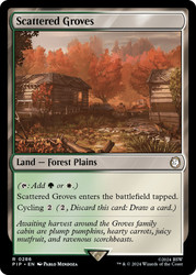 Scattered Groves\nFallout Commander\nSingle\nMagic The Gathering