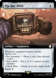 Pip-Boy 3000 (Extended Art)\nFallout Commander - Variants\nSingle\nMagic The Gathering