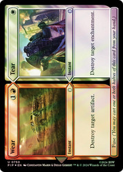 Wear // Tear (Surge Foil)\nFallout Commander - Alternate Foil\nSingle\nMagic The Gathering