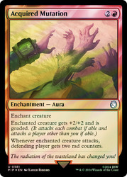 Acquired Mutation (Surge Foil)\nFallout Commander - Alternate Foil\nSingle\nMagic The Gathering