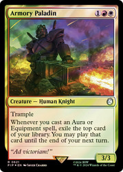 Armory Paladin (Surge Foil)\nFallout Commander - Alternate Foil\nSingle\nMagic The Gathering
