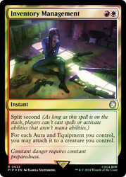 Inventory Management (Surge Foil)\nFallout Commander - Alternate Foil\nSingle\nMagic The Gathering