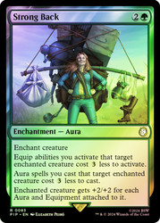 Strong Back\nFallout Commander\nSingle\nMagic The Gathering