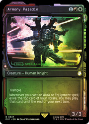 Armory Paladin (Showcase)\nFallout Commander - Variants\nSingle\nMagic The Gathering