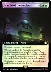Mantle of the Ancients (Extended Art)\nFallout Commander - Variants\nSingle\nMagic The Gathering