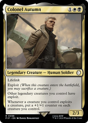 Colonel Autumn\nFallout Commander\nSingle\nMagic The Gathering