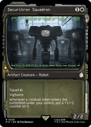 Securitron Squadron (Showcase)\nFallout Commander - Variants\nSingle\nMagic The Gathering