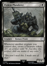 Pitiless Plunderer\nFallout Commander\nSingle\nMagic The Gathering