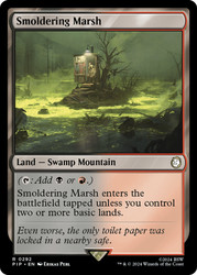 Smoldering Marsh\nFallout Commander\nSingle\nMagic The Gathering