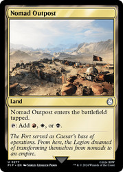 Nomad Outpost\nFallout Commander\nSingle\nMagic The Gathering