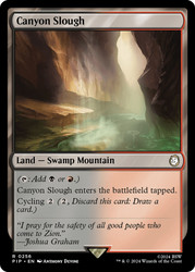 Canyon Slough\nFallout Commander\nSingle\nMagic The Gathering