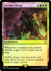 Fervent Charge\nFallout Commander\nSingle\nMagic The Gathering
