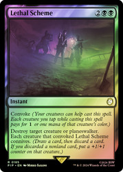 Lethal Scheme\nFallout Commander\nSingle\nMagic The Gathering