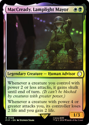 MacCready, Lamplight Mayor\nFallout Commander\nSingle\nMagic The Gathering