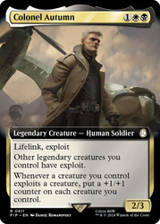 Colonel Autumn (Extended Art)\nFallout Commander - Variants\nSingle\nMagic The Gathering