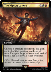 The Nipton Lottery (Extended Art)\nFallout Commander - Variants\nSingle\nMagic The Gathering
