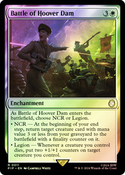 Battle of Hoover Dam\nFallout Commander\nSingle\nMagic The Gathering