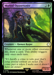 Morbid Opportunist\nFallout Commander\nSingle\nMagic The Gathering