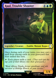 Raul, Trouble Shooter\nFallout Commander\nSingle\nMagic The Gathering