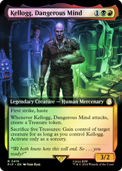 Kellogg, Dangerous Mind (Extended Art)\nFallout Commander - Variants\nSingle\nMagic The Gathering
