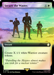Secure the Wastes (Extended Art)\nFallout Commander - Variants\nSingle\nMagic The Gathering