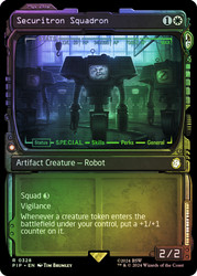 Securitron Squadron (Showcase)\nFallout Commander - Variants\nSingle\nMagic The Gathering
