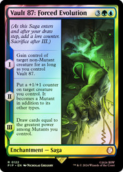 Vault 87: Forced Evolution\nFallout Commander\nSingle\nMagic The Gathering