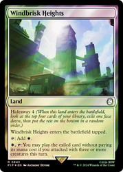 Windbrisk Heights (Surge Foil)\nFallout Commander - Alternate Foil\nSingle\nMagic The Gathering