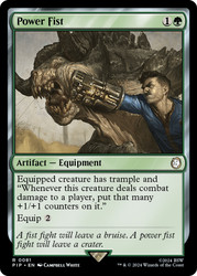 Power Fist\nFallout Commander\nSingle\nMagic The Gathering