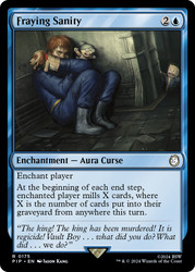 Fraying Sanity\nFallout Commander\nSingle\nMagic The Gathering