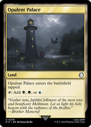 Opulent Palace\nFallout Commander\nSingle\nMagic The Gathering