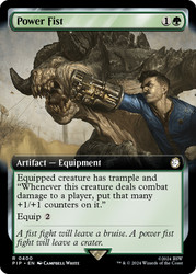 Power Fist (Extended Art)\nFallout Commander - Variants\nSingle\nMagic The Gathering
