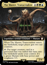 The Master, Transcendent (Extended Art)\nFallout Commander - Variants\nSingle\nMagic The Gathering
