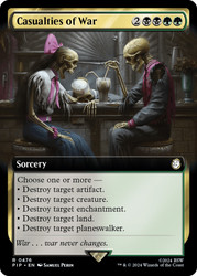 Casualties of War (Extended Art)\nFallout Commander - Variants\nSingle\nMagic The Gathering