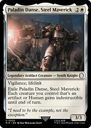 Paladin Danse, Steel Maverick\nFallout Commander\nSingle\nMagic The Gathering