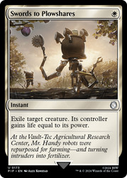 Swords to Plowshares\nFallout Commander\nSingle\nMagic The Gathering