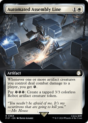 Automated Assembly Line (Extended Art)\nFallout Commander - Variants\nSingle\nMagic The Gathering