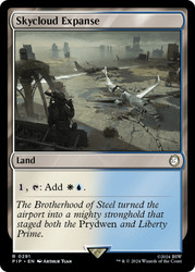 Skycloud Expanse\nFallout Commander\nSingle\nMagic The Gathering