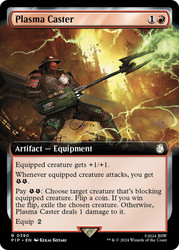 Plasma Caster (Extended Art)\nFallout Commander - Variants\nSingle\nMagic The Gathering