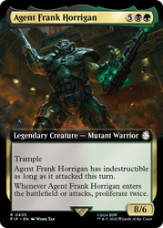 Agent Frank Horrigan (Extended Art)\nFallout Commander - Variants\nSingle\nMagic The Gathering