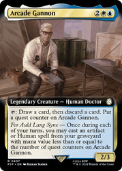 Arcade Gannon (Extended Art)\nFallout Commander - Variants\nSingle\nMagic The Gathering