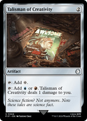 Talisman of Creativity\nFallout Commander\nSingle\nMagic The Gathering