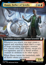 Shaun, Father of Synths (Extended Art)\nFallout Commander - Variants\nSingle\nMagic The Gathering