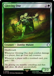 Glowing One (Surge Foil)\nFallout Commander - Alternate Foil\nSingle\nMagic The Gathering