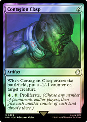 Contagion Clasp\nFallout Commander\nSingle\nMagic The Gathering