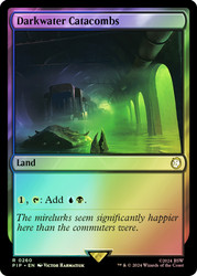 Darkwater Catacombs\nFallout Commander\nSingle\nMagic The Gathering